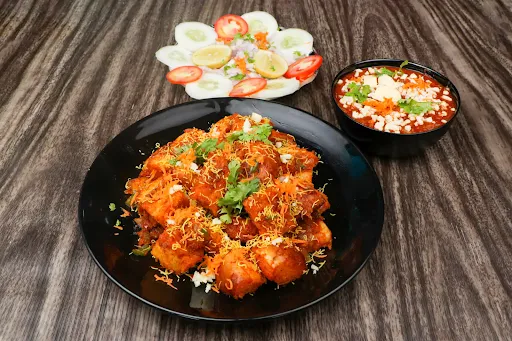 Masala Cheese Pav Bhaji