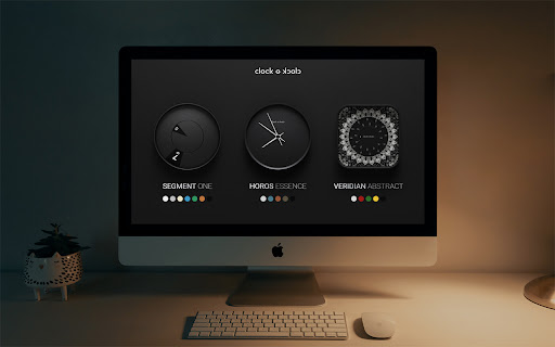 clock o clock | new tab clock screensaver