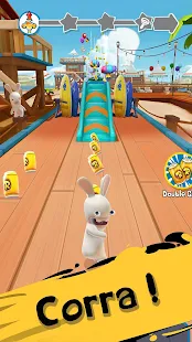  Rabbids Crazy Rush: miniatura da captura de tela  