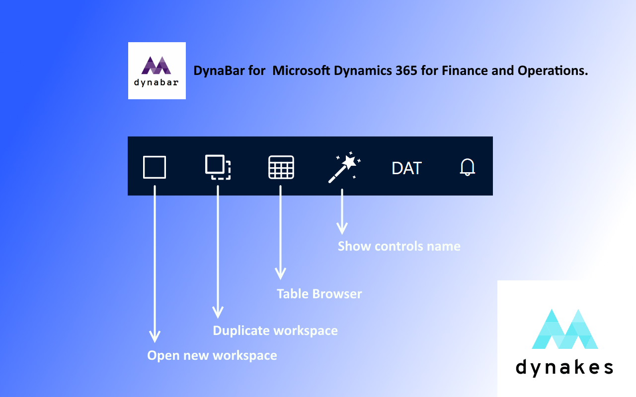 dynaBar D365FO Preview image 1