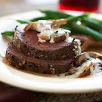 Easy Slow-Roasted Beef Tenderloin was pinched from <a href="http://www.recipe.com/easy-slow-roasted-beef-tenderloin/" target="_blank">www.recipe.com.</a>