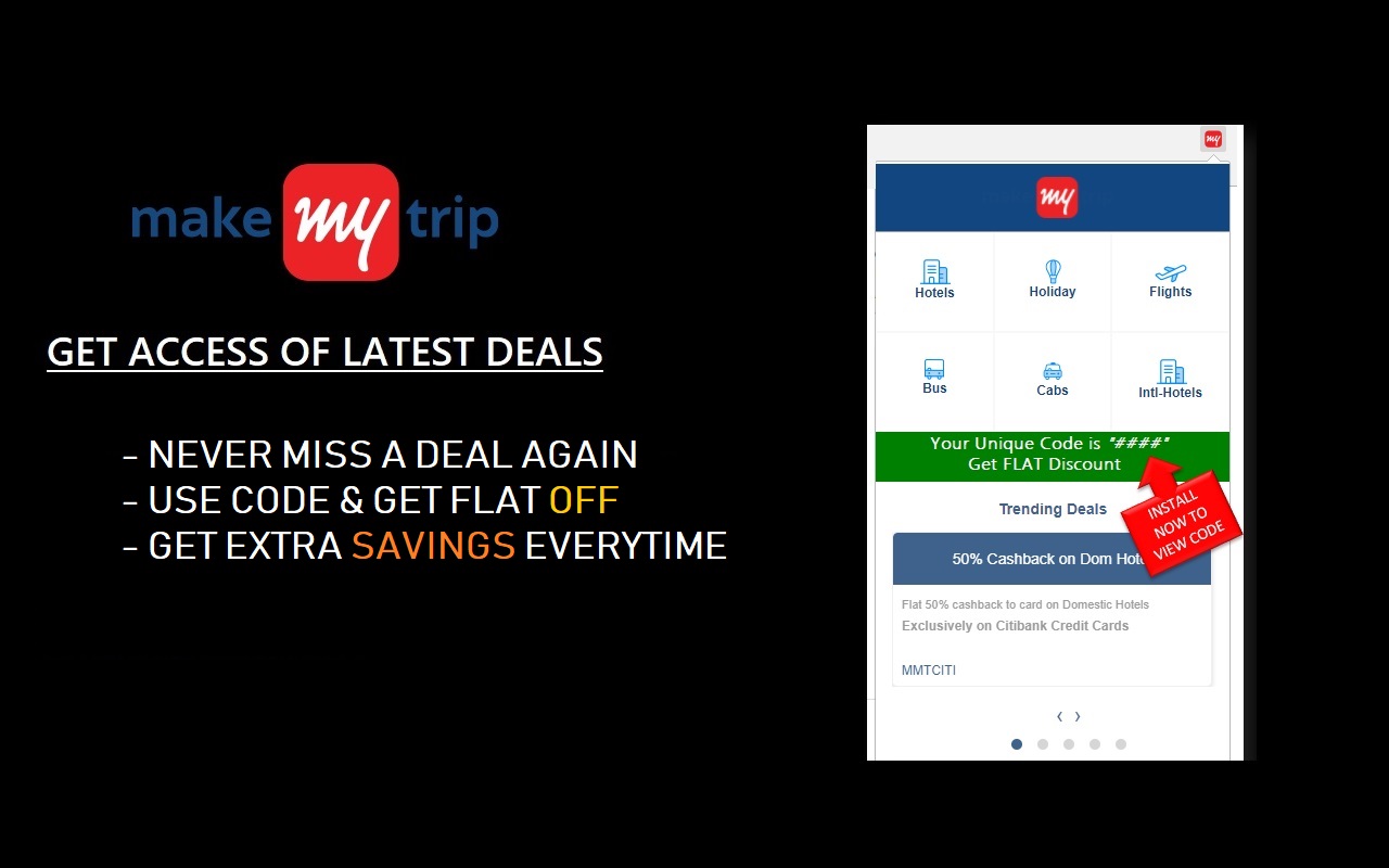 MakeMyTrip Browser Buddy Preview image 3