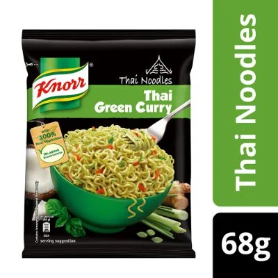 Knorr Thai Green Curry Noodles 68G