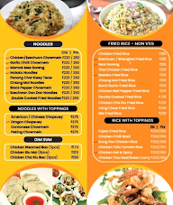 Chung Wah Express menu 1