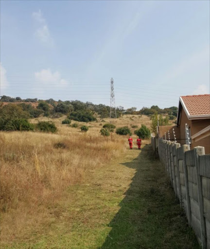 Paramedics found the man lying on the hiking trail in Klipriviersberg Nature reserve.