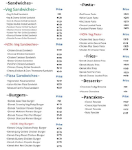 Ekmek Sandwiches menu 1