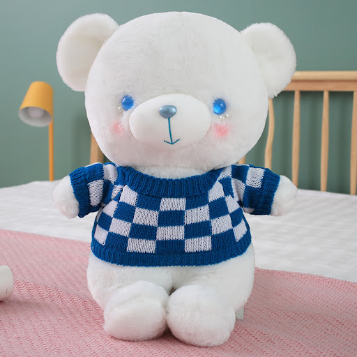 Title 2, Large Cute Teddy Bear Rag Doll Bear Muppet, a p...