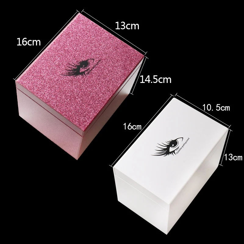 Caja de almacenamiento de pestañas acrílicas de 10 capas, a prueba de polvo y con diseño clamshell. Ideal para injertos y exhibición. Organiza tus pestañas.