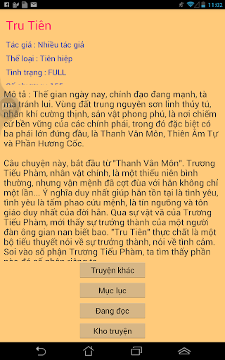 Bộ truyện Tiên Hiệp P1