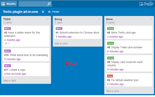 Trello plugin all-in-one - Truello Preview 2