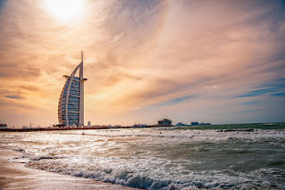 Burj Al Arab is the first loftiest skyscraper in Dubai.