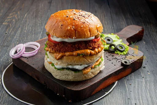 Maharaja Chicken Cheese Burger