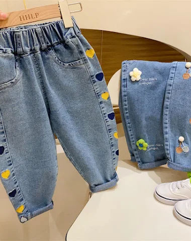 Jean Harem Fille Style Coréen pour - 3