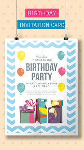 Birthday Invitation Maker: Invitation Card Maker 1.1 APK + Мод (Unlimited money) за Android