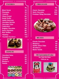 Cakes & Candies menu 3