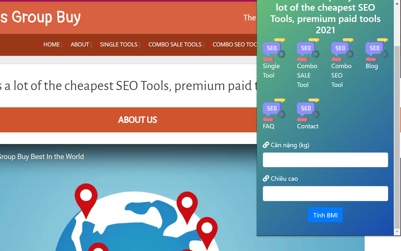 Seo tools Group buy & BMI Preview image 0