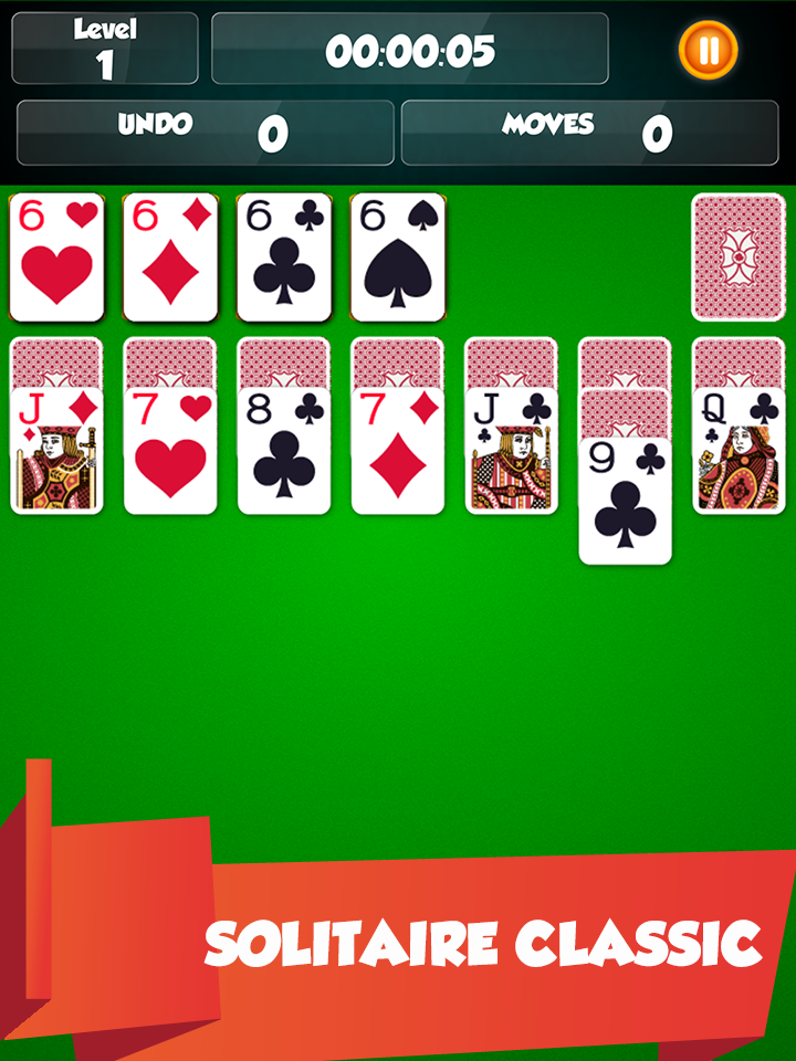Solitaire Classic:Klondike Screen 1