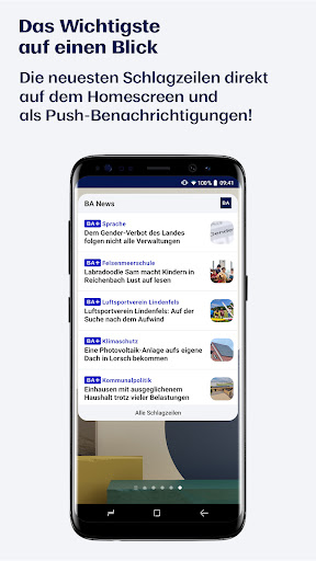 Screenshot BA News