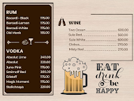 Drunken Duck - Restobar menu 3