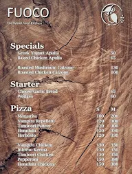 Fuoco - The Woodfired Kitchen menu 2