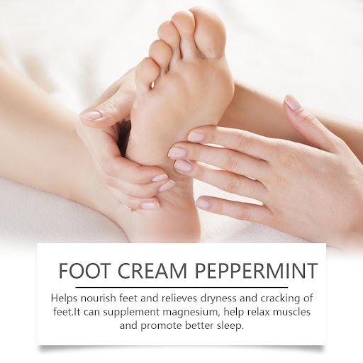 Title 10, Tea Tree Mint Magnesium Foot Cream Moisturizes ...
