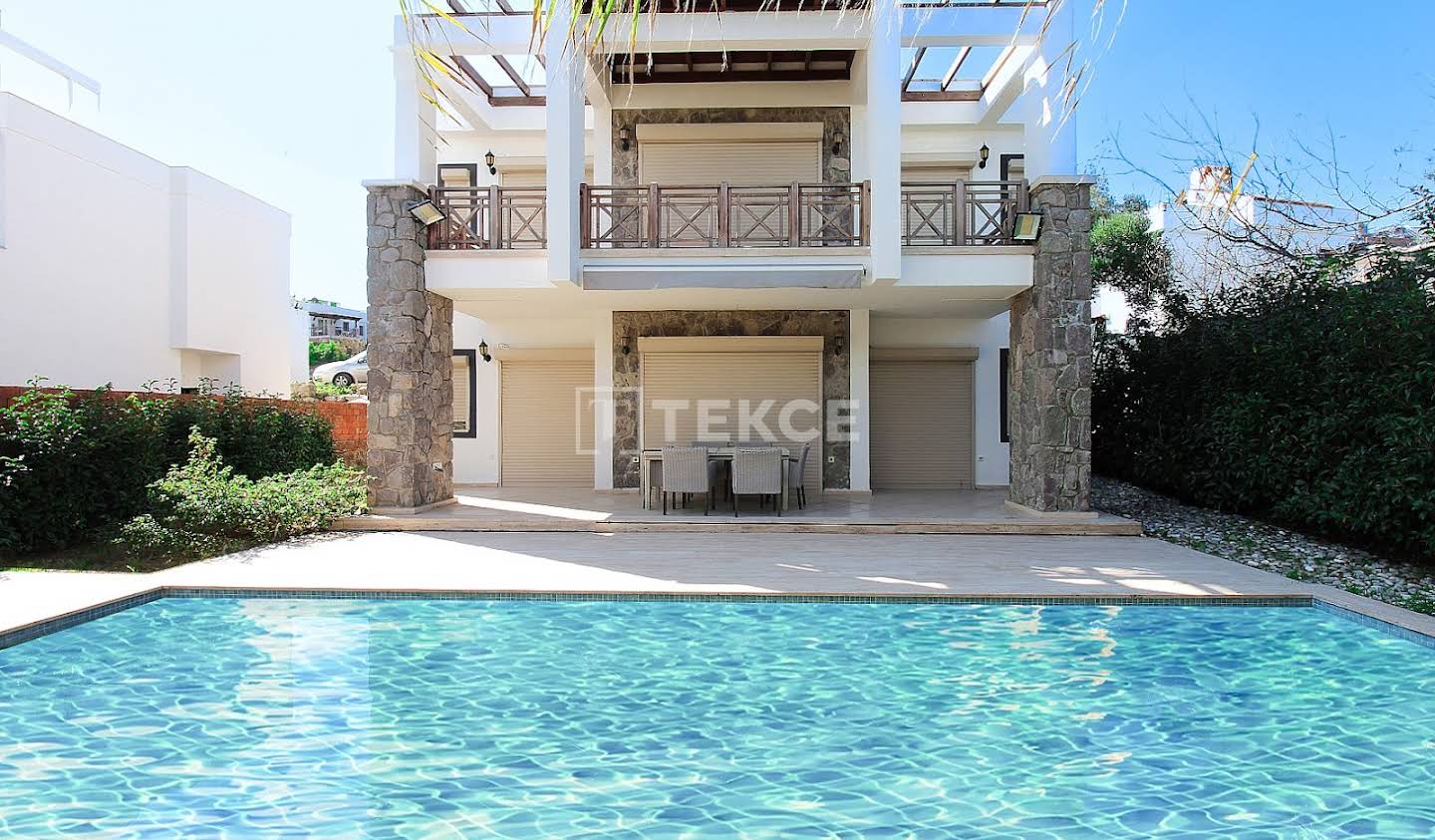 House with pool and terrace Bodrum