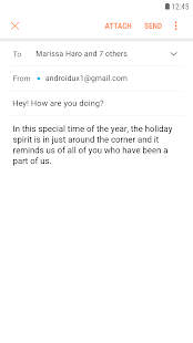   Samsung Email- screenshot thumbnail   