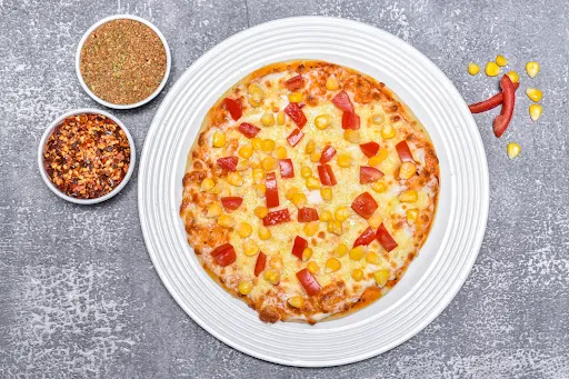 Corn & Tomato Pizza