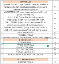 Dhaba Kitchen menu 2