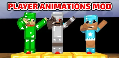 App Player Animations Mod for MCPE Android app 2022 