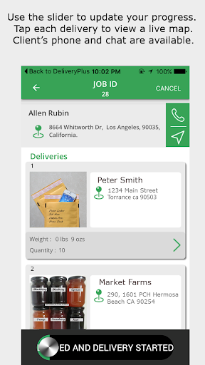 Delivery Plus Drivers App