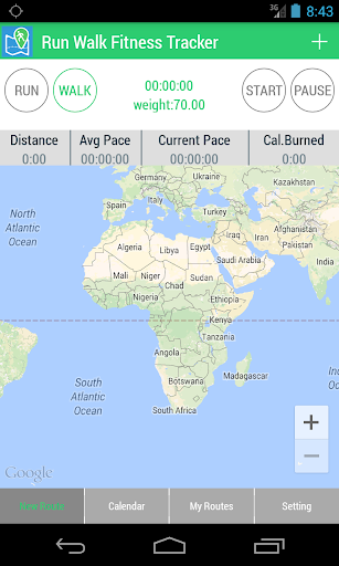 Run Walk Fitness Tracker