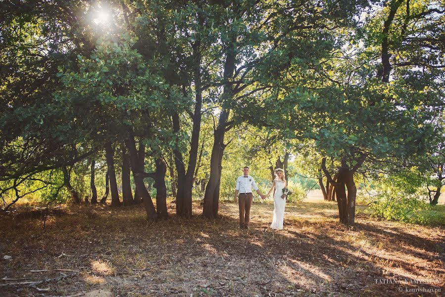 Fotografo di matrimoni Tatyana Kamyshan (tatianakamyshan). Foto del 15 gennaio 2016