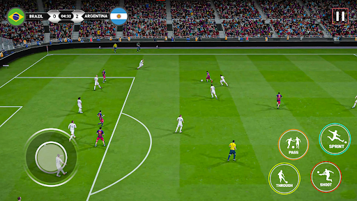 Screenshot Football Games 2024: Real Goal