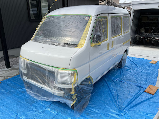 アクティバン Hh5のdiy 釣り車 軽バン 釣り仕様 タカラ塗料に関するカスタム メンテナンスの投稿画像 車のカスタム情報はcartune