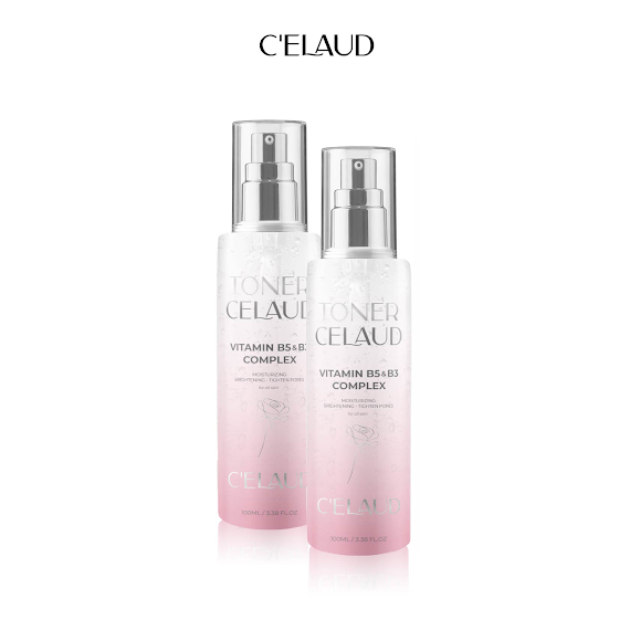 Combo 2 Nước Hoa Hồng Làm Dịu Da Và Cân Bằng Độ Ph Toner Celaud