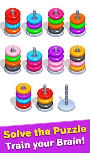 Screenshot Color Hoop Sort - Hoop Stack