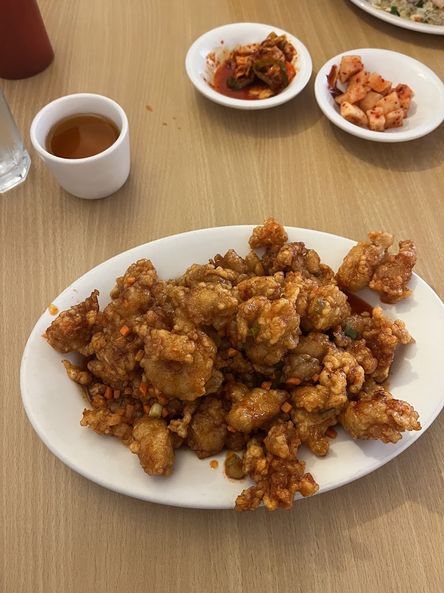 #8 Gan poong gi chicken- sweet and spicy