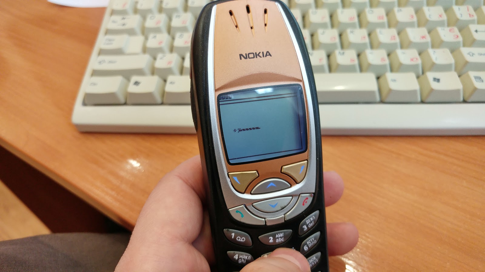 Nokia 6310i змейка