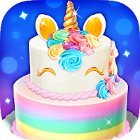 DIY Unicorn Cake - Rainbow Unicorn Food