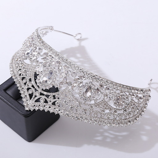 Title 11, Wedding Photography Bride Crown Alloy Rhineston...