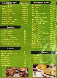 Delight Restaurant menu 1