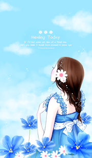 다소다_healing day 카톡 테마 2.1 APK + Mod (المال غير محدود) إلى عن على ذكري المظهر