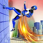 Cover Image of Télécharger Police Robot Rope Hero Game 3d 2.7 APK