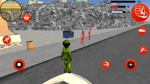 Army Counter Stickman Rope Hero Crime OffRoadのおすすめ画像4