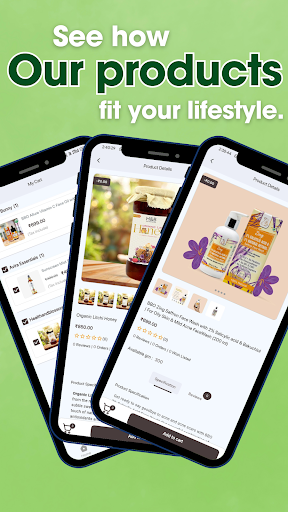 Screenshot H & B: Natural Organic Shop