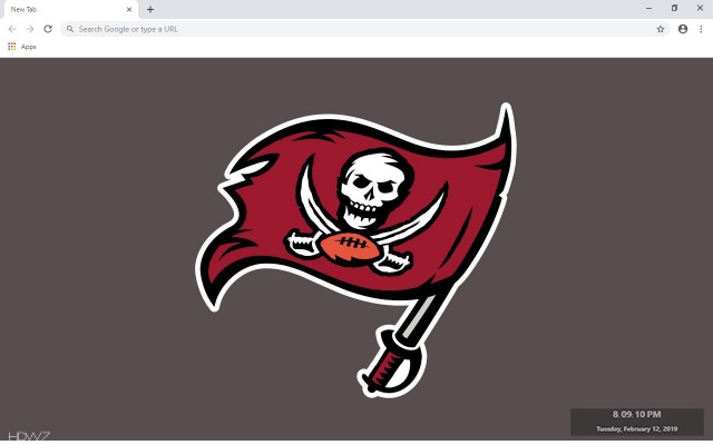 Tampa Bay Buccaneers New Tab