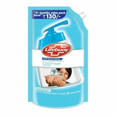 Lifebuoy Hand Wash - Cool Fresh Menthol - 500 ml