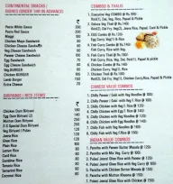 Silver Spoon Restaurant menu 2