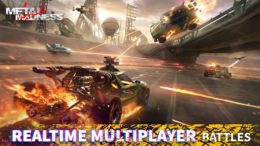 Screenshot METAL MADNESS PvP: Car Shooter